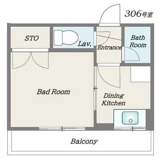 相馬下馬マンション【3階】の間取り