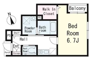 Urban Villa【1階】の間取り