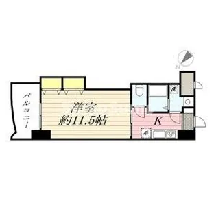 ロイヤル博多駅前【13階】の間取り