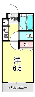 彩華Ⅰ【3階】の間取り