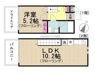 シルバラード広尾の間取り