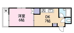 メゾンクボタ【2階】の間取り