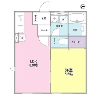 Dream Heim 三軒茶屋【1階】の間取り
