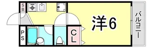 ステラハウス23【3階】の間取り