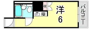 セレーノ立花【1階】の間取り