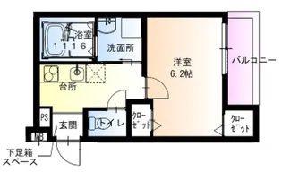 フジパレス西宮甲東園Ⅲ番館【2階】の間取り