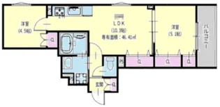 クリエオーレ元浜町【2階】の間取り