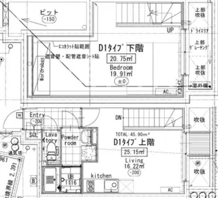 プライマル駒沢大学の間取り