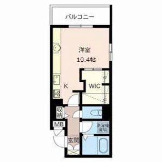 オレンジテラス【2階】の間取り
