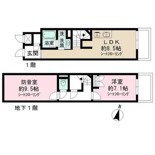 Admiral Himonyaの間取り