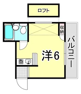サンパレス21東園田Ⅱ【3階】の間取り