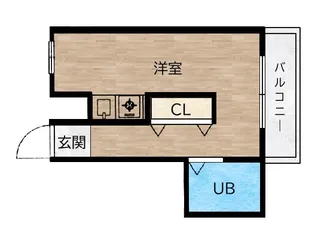 ダイドーメゾン武庫之荘Ⅵ【2階】の間取り