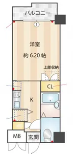 K&S高宮【8階】の間取り
