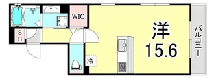 プレミール甲子園【3階】の間取り
