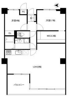 ベルトゥリー若草ANNEX【1階】の間取り