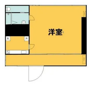 PORTO白金長者丸【1階】の間取り