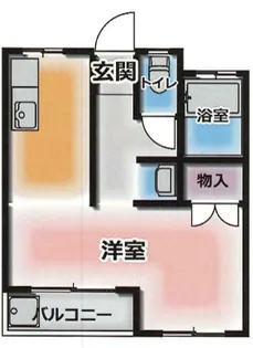 ハイツ永沢【4階】の間取り