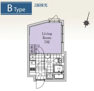 SOU祐天寺【4階】の間取り