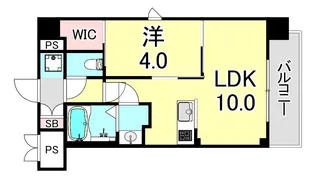 SDグランツ神戸Peninsula【5階】の間取り