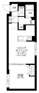 CENTRAL GARDEN RESIDENCE TOKYO【1階】の間取り