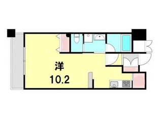 アーバネックス神戸駅前【11階】の間取り