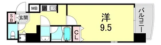 エスライズ本町東【13階】の間取り