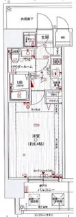 エスリード阿波座シティウエストⅡ【3階】の間取り