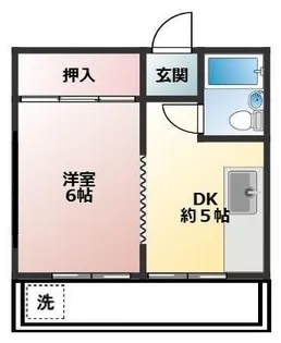 ハイツパーソン【3階】の間取り