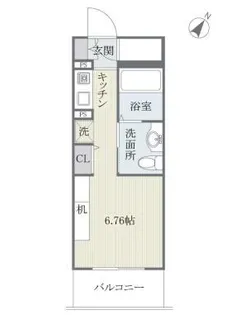 フェルト627【4階】の間取り