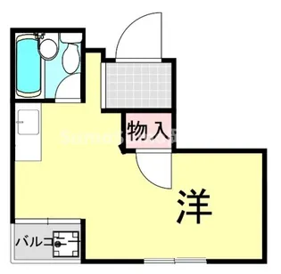 マンション福田【2階】の間取り