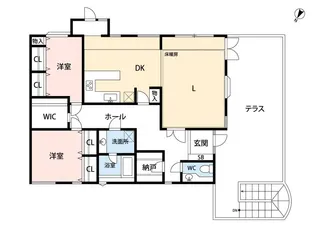 クレアシオン目黒【2階】の間取り