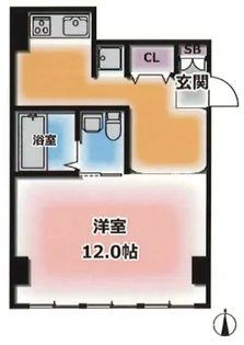 田村ビル【3階】の間取り