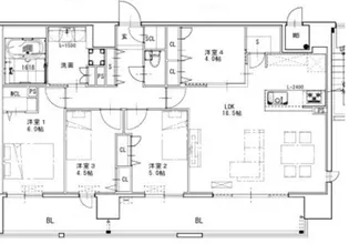S-RESIDENCE博多駅東awesome【13階】の間取り