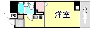 ヴェルドール王子公園【6階】の間取り