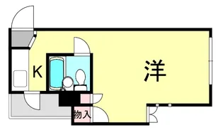 ルーミハイツ【2階】の間取り