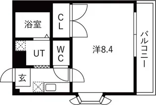 コーポラス香紀【2階】の間取り