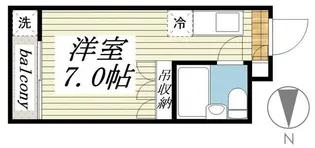 メゾン・ド・フェスタン【4階】の間取り