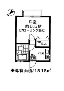 ハイツS&S【1階】の間取り