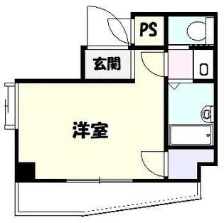 サポーレ三軒茶屋【3階】の間取り