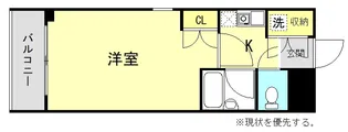ホワイトハウス室見【3階】の間取り