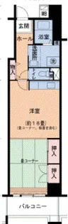 キャナルタウンウェスト2号棟【12階】の間取り
