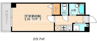 フォーラム箱崎【1階】の間取り
