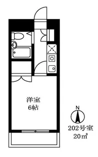 川田ビル【2階】の間取り