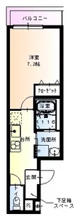 フジパレス出屋敷Ⅴ番館【3階】の間取り