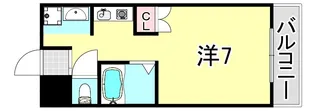パークヒルズ神戸【1階】の間取り
