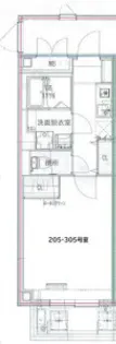 T−FLAT Daimosu【2階】の間取り