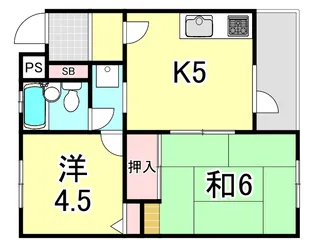 東灘本庄町アーバンコンフォート【1階】の間取り