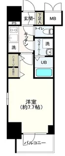 エスリード本町レジデンス【11階】の間取り