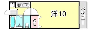 オリンピアン尼崎【3階】の間取り