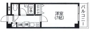 ヴィラ神戸【5階】の間取り